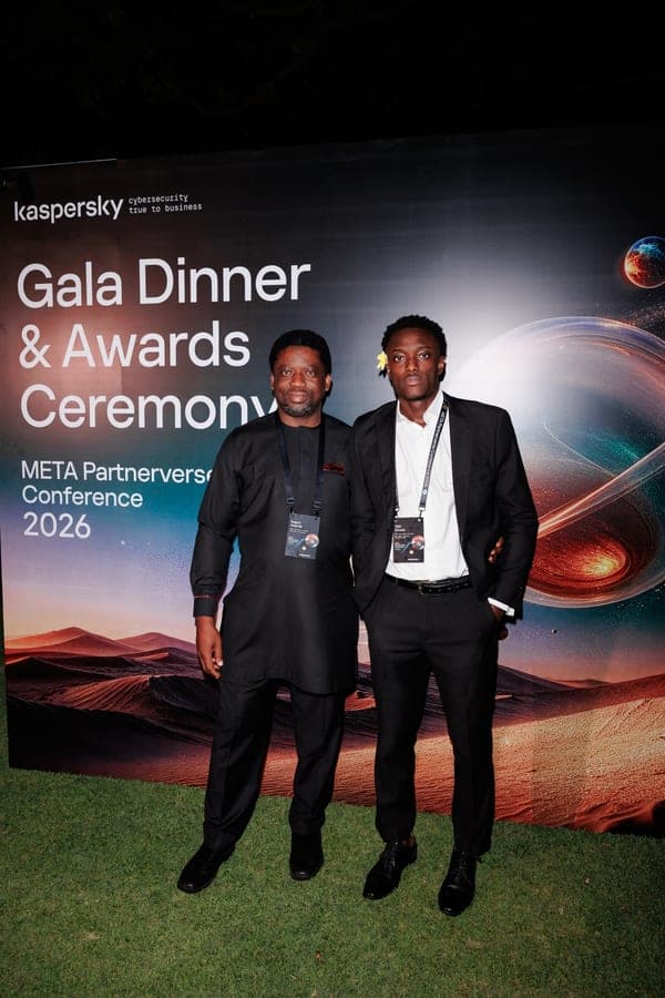 Segun Akande at the META Partnerverse gala dinner and awards ceremony